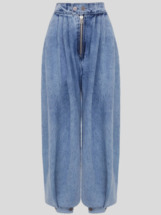 Una - Relaxed High-Waist Jeans
