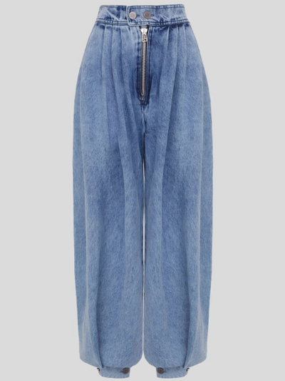 Una - Relaxed High-Waist Jeans