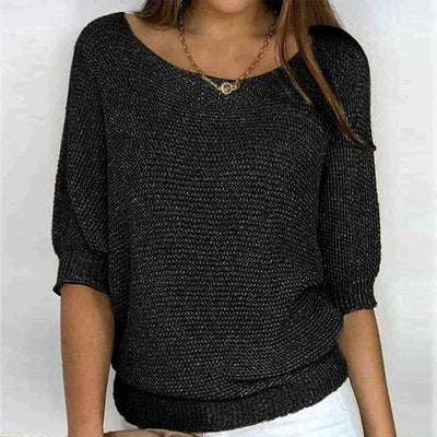Korus - Elegant Cosy Knit Top