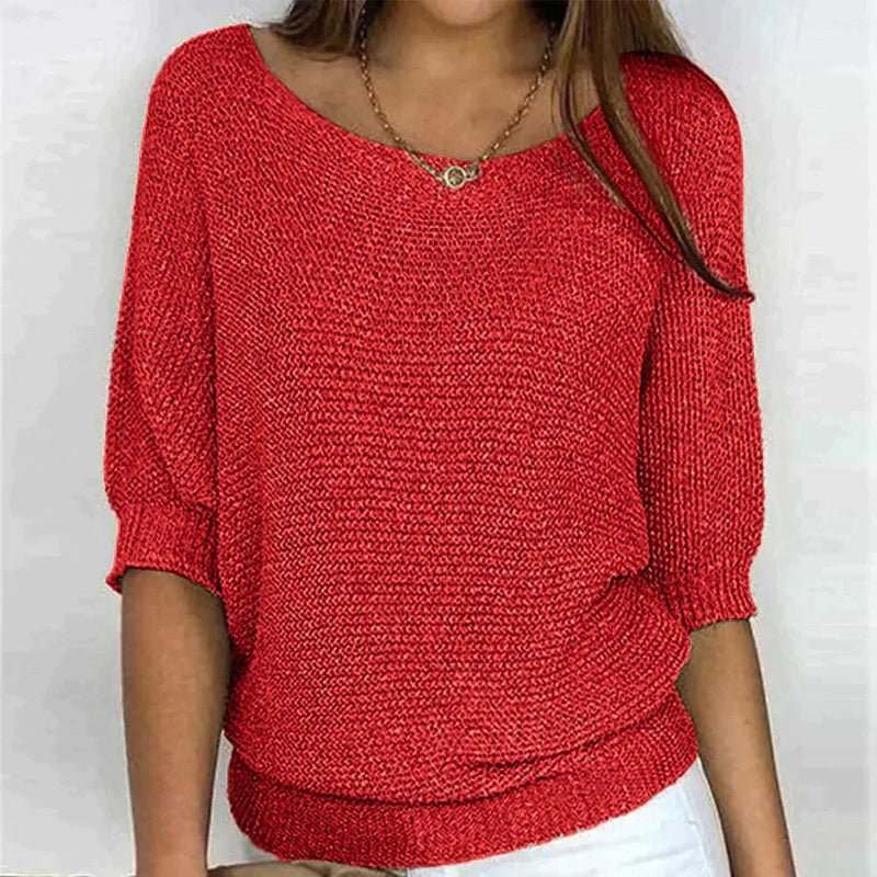 Korus - Elegant Cosy Knit Top