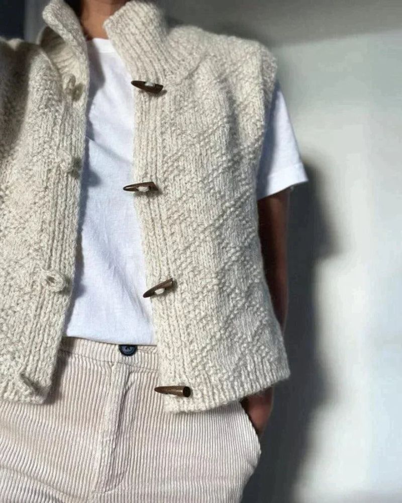 Aisling - Chic Layered Knit Vest