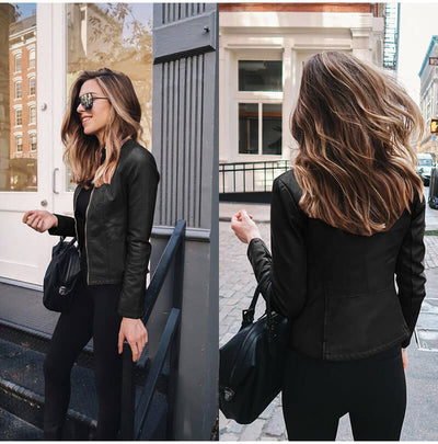 Abigail - Luxurious Italian Leather Jacket