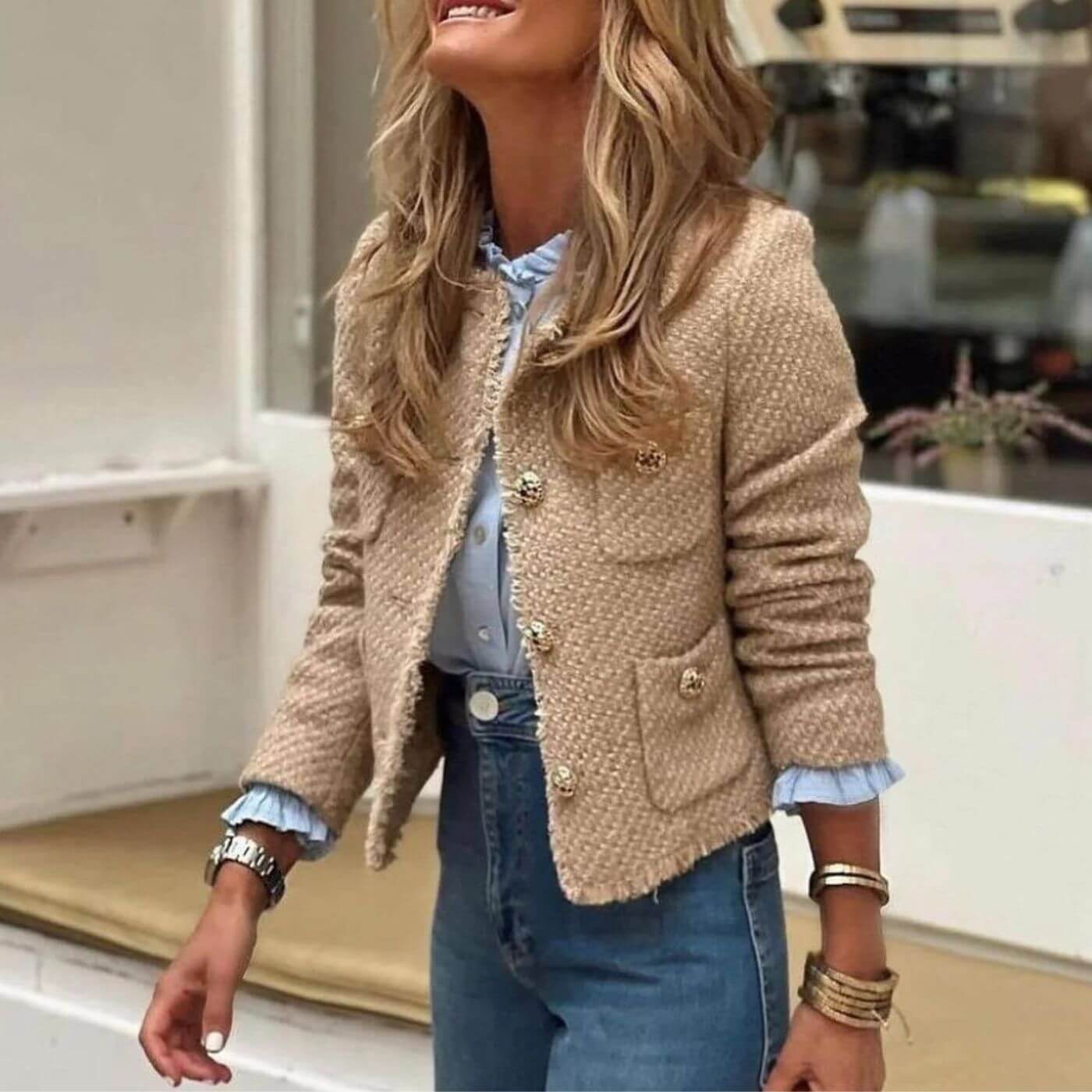 Gracia - Timeless Tweed Jacket