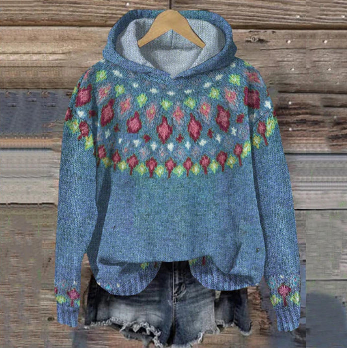Karine - Stylish Ethnic Hoodie