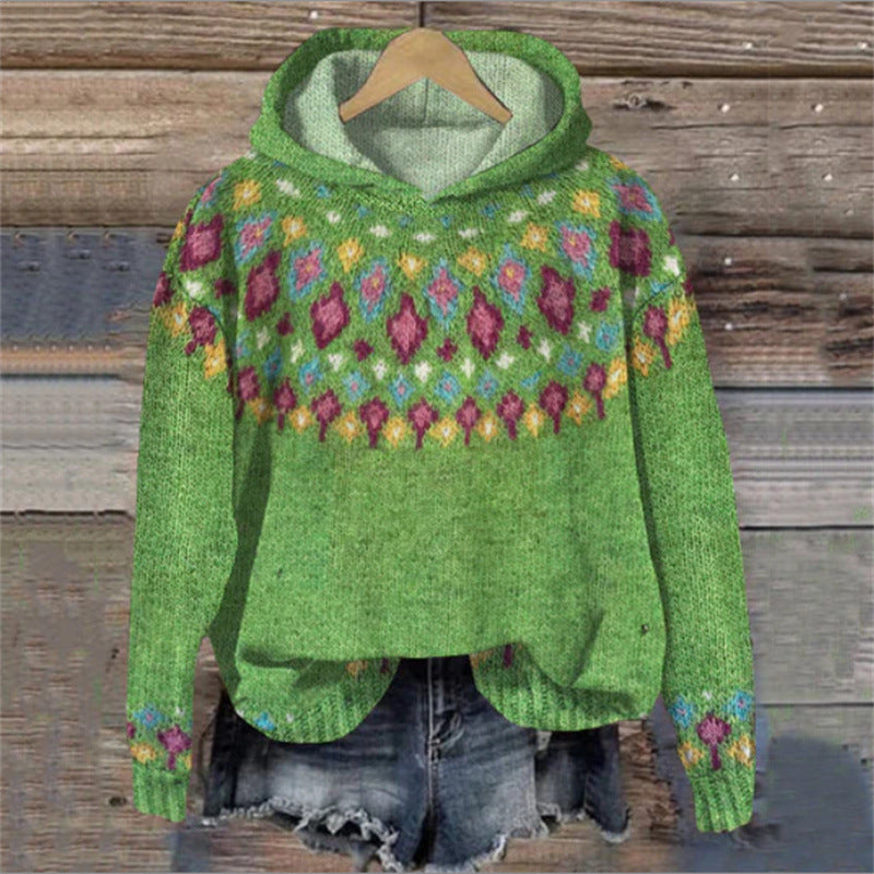 Karine - Stylish Ethnic Hoodie