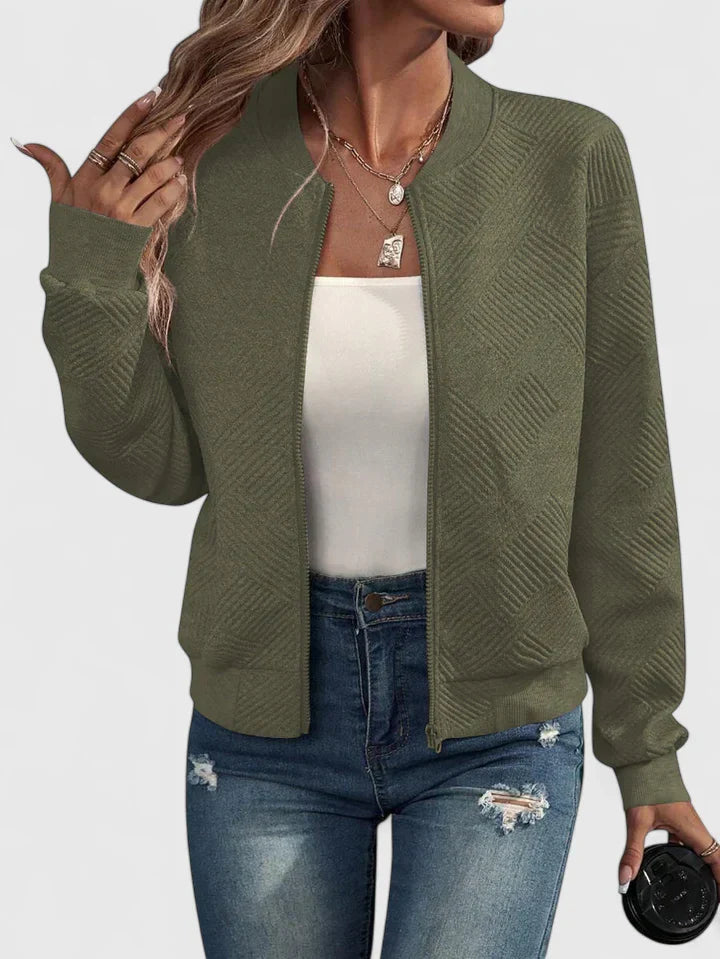 Vivianorah - Chic Bomber Jacket
