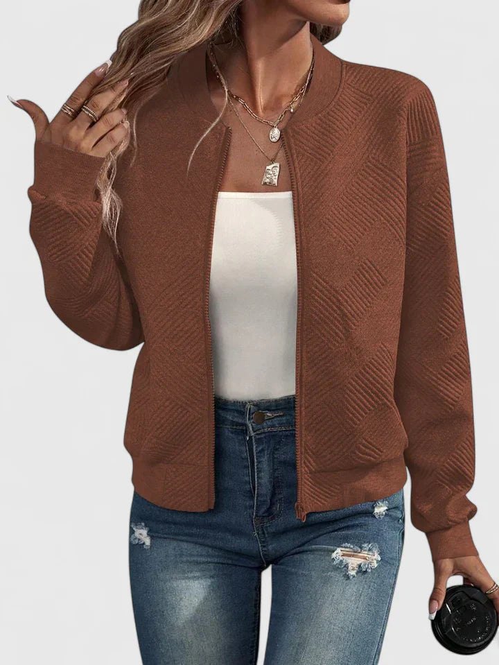 Vivianorah - Chic Bomber Jacket