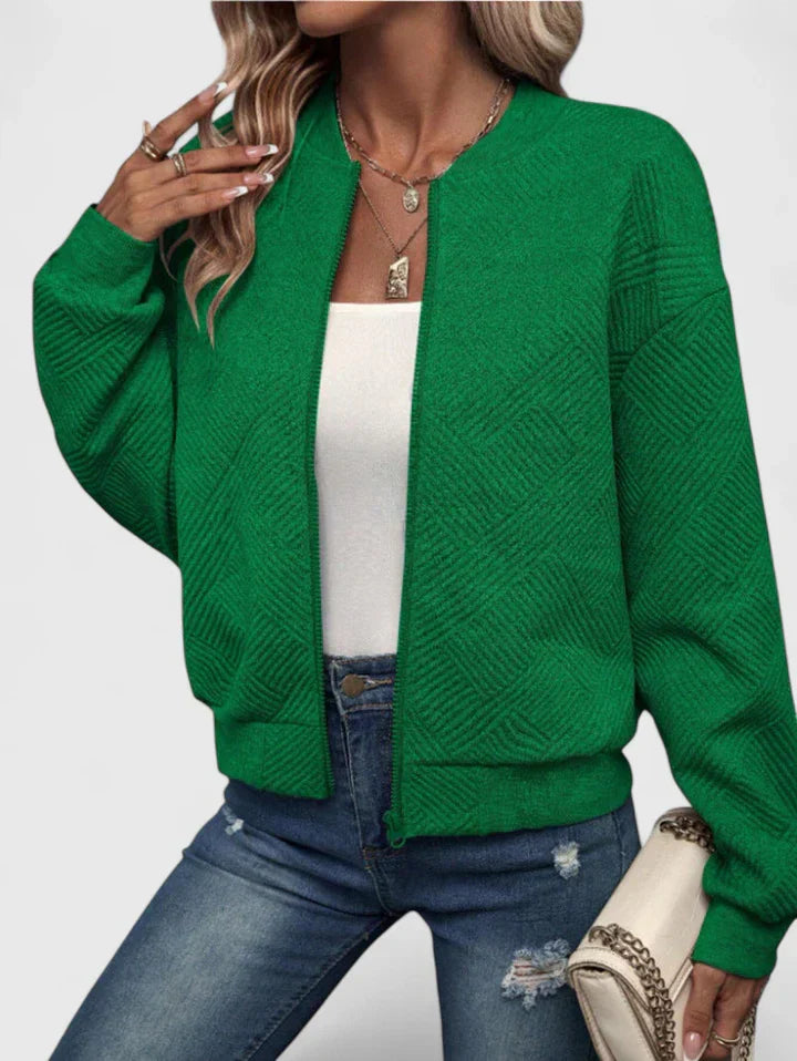 Vivianorah - Chic Bomber Jacket