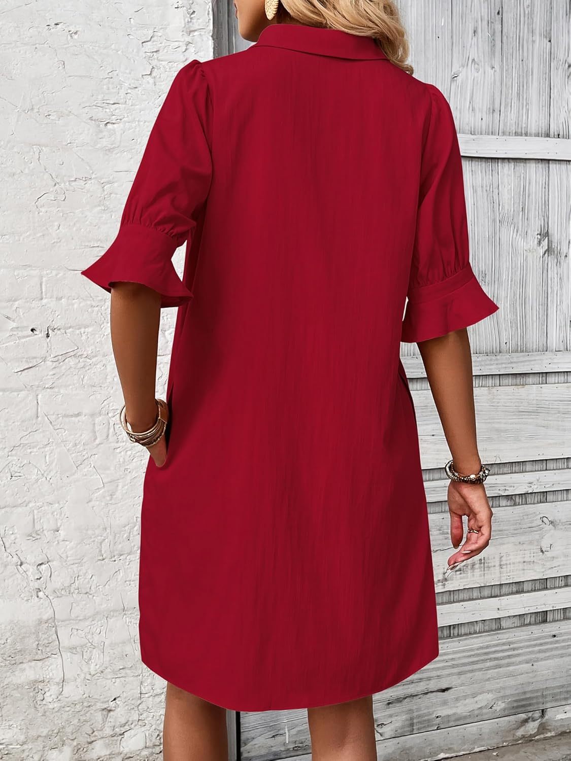 Cameron - Chic Ruffle Dress