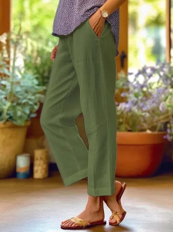 Sandara - Breezy Coastal Trousers
