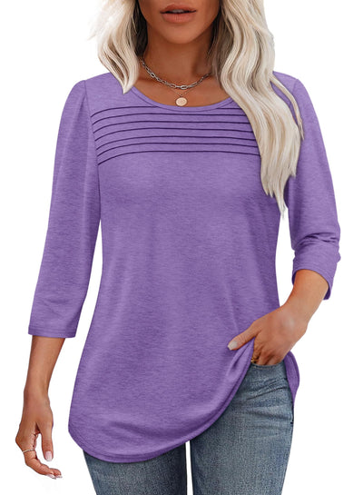 Mona - Chic V-Neck Top