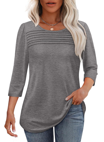 Mona - Chic V-Neck Top