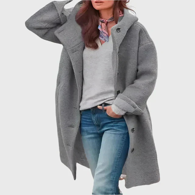 Meryl - Comfy Cotton Blend Coat