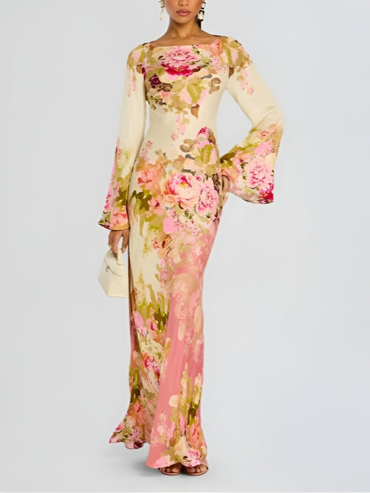 Flora - Romantic Floral Maxi Dress
