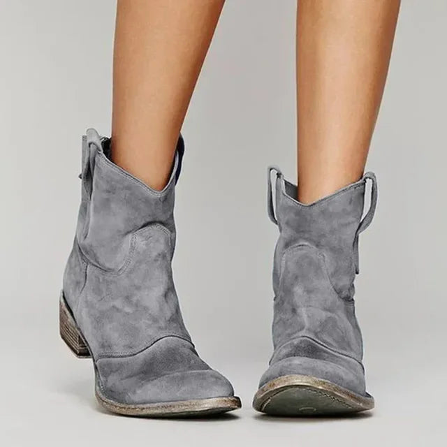 Camellia - Vintage-Inspired Cowboy Boots