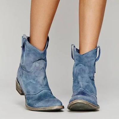 Camellia - Vintage-Inspired Cowboy Boots