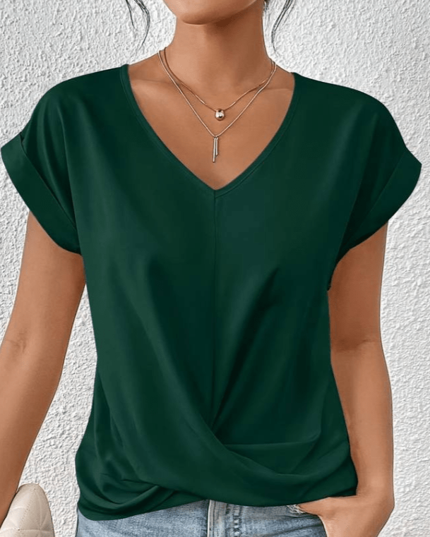 Maray - Elegant V-Neck Top