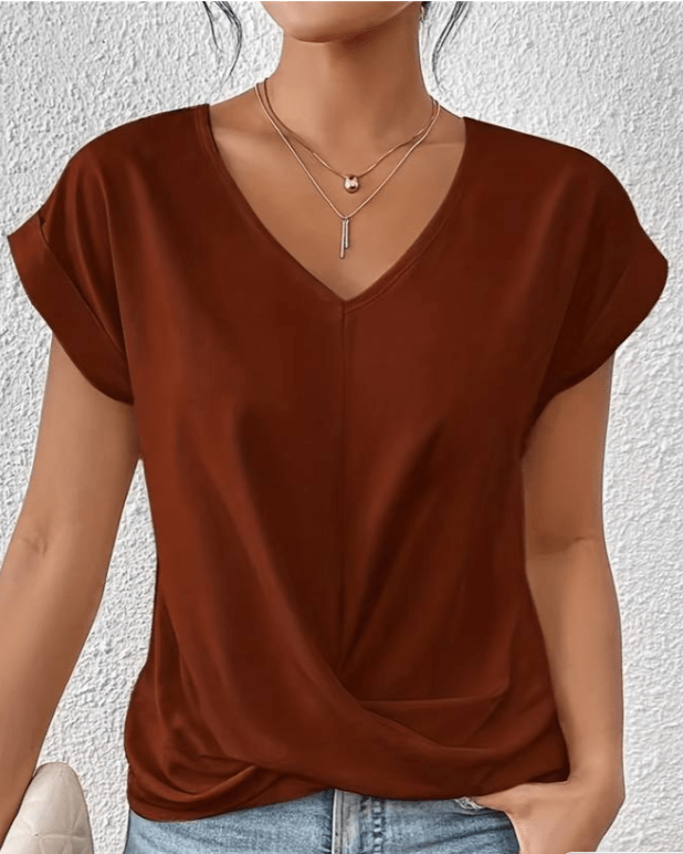 Maray - Elegant V-Neck Top