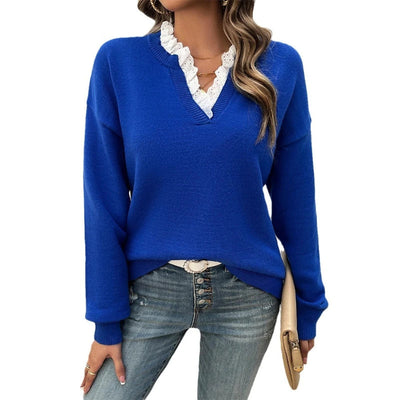 Zary - Timeless Lace Sweater