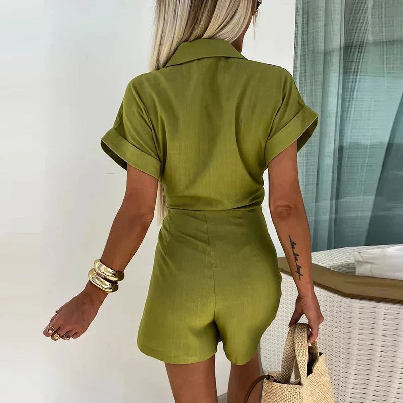 Mola - Vibrant Chic Playsuit