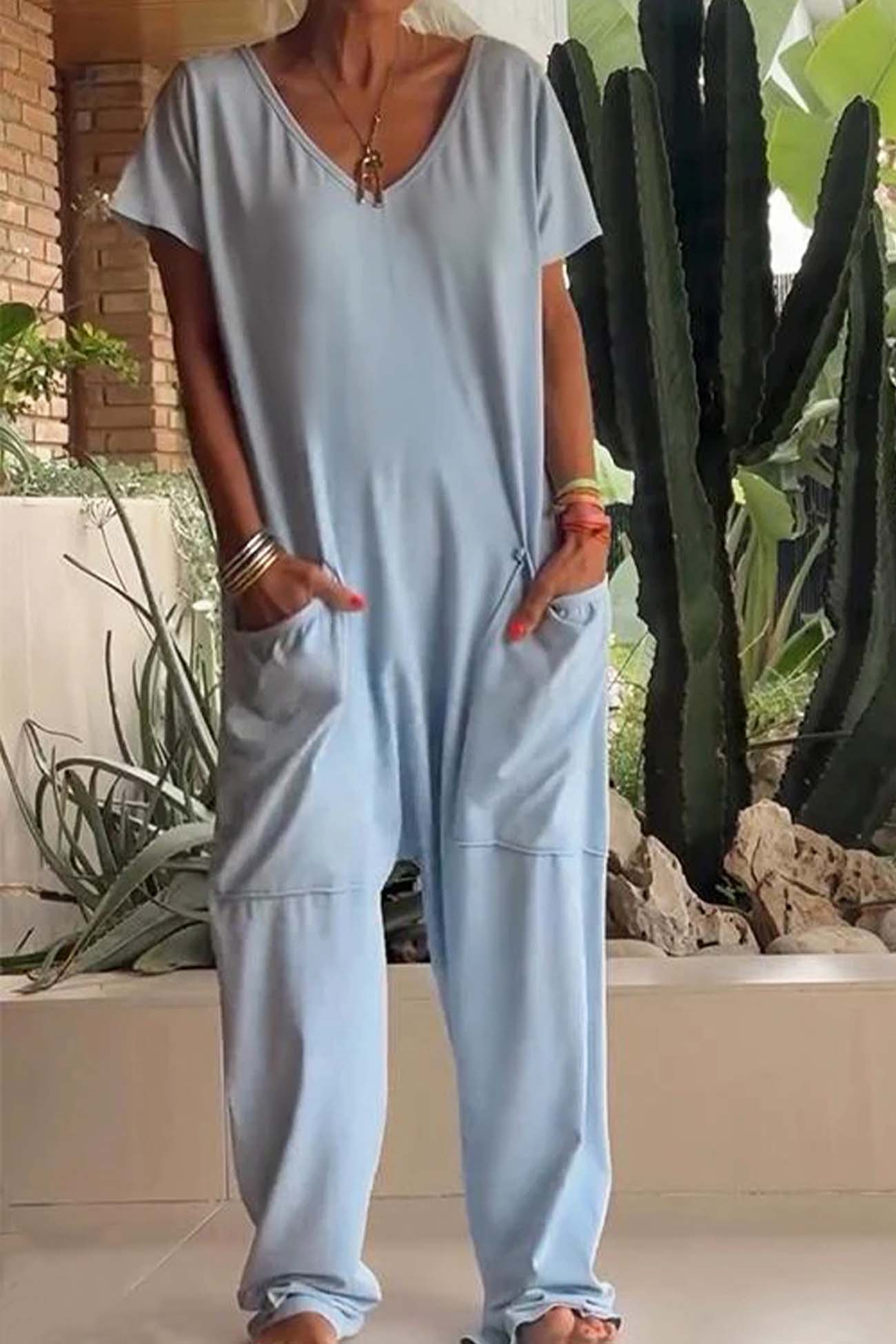 Serena - Elegant Relaxed Jumpsuit