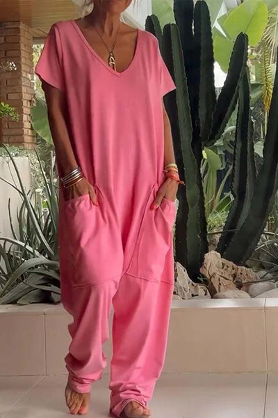Serena - Elegant Relaxed Jumpsuit