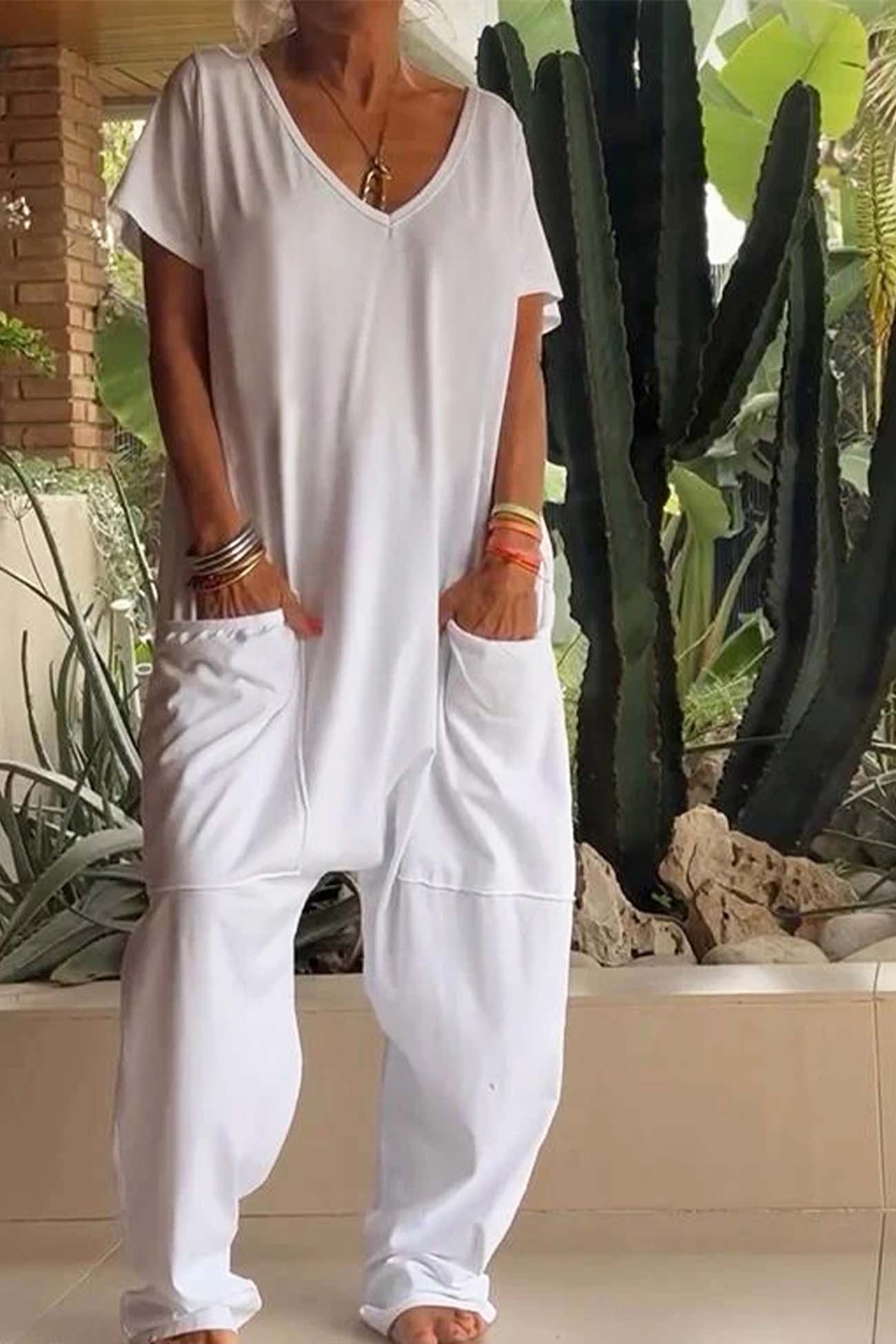 Serena - Elegant Relaxed Jumpsuit