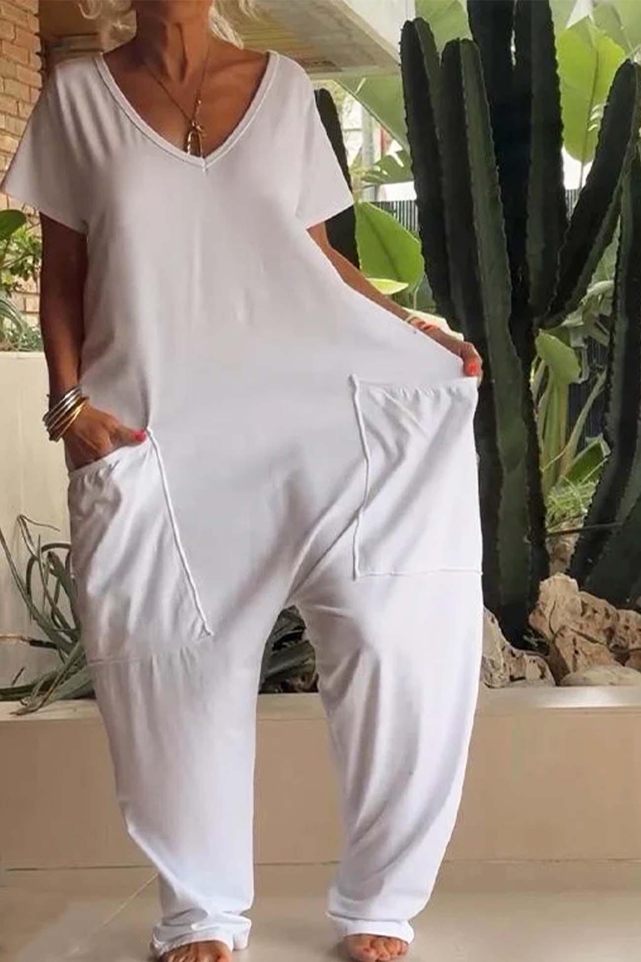 Serena - Elegant Relaxed Jumpsuit