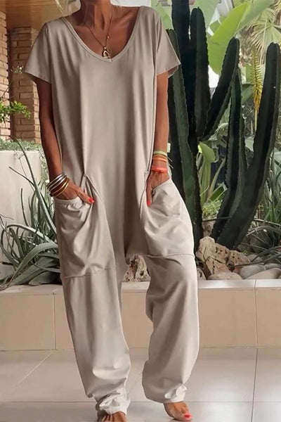 Serena - Elegant Relaxed Jumpsuit