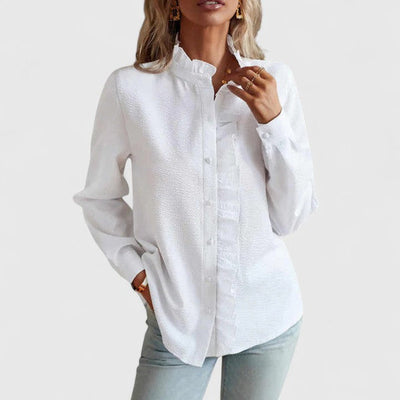 Yasmine - Chic Long Sleeve Blouse