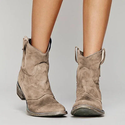 Camellia - Vintage-Inspired Cowboy Boots
