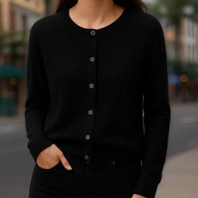 Celeste - Timeless Button-Up Cardigan