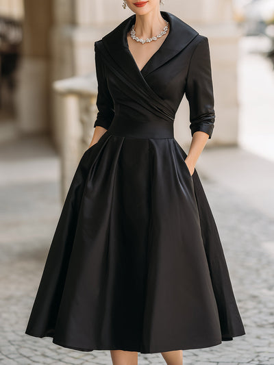 Dona - Elegant Midi Dress