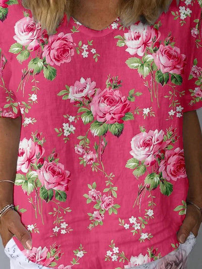 Lisa - Effortless Floral Top