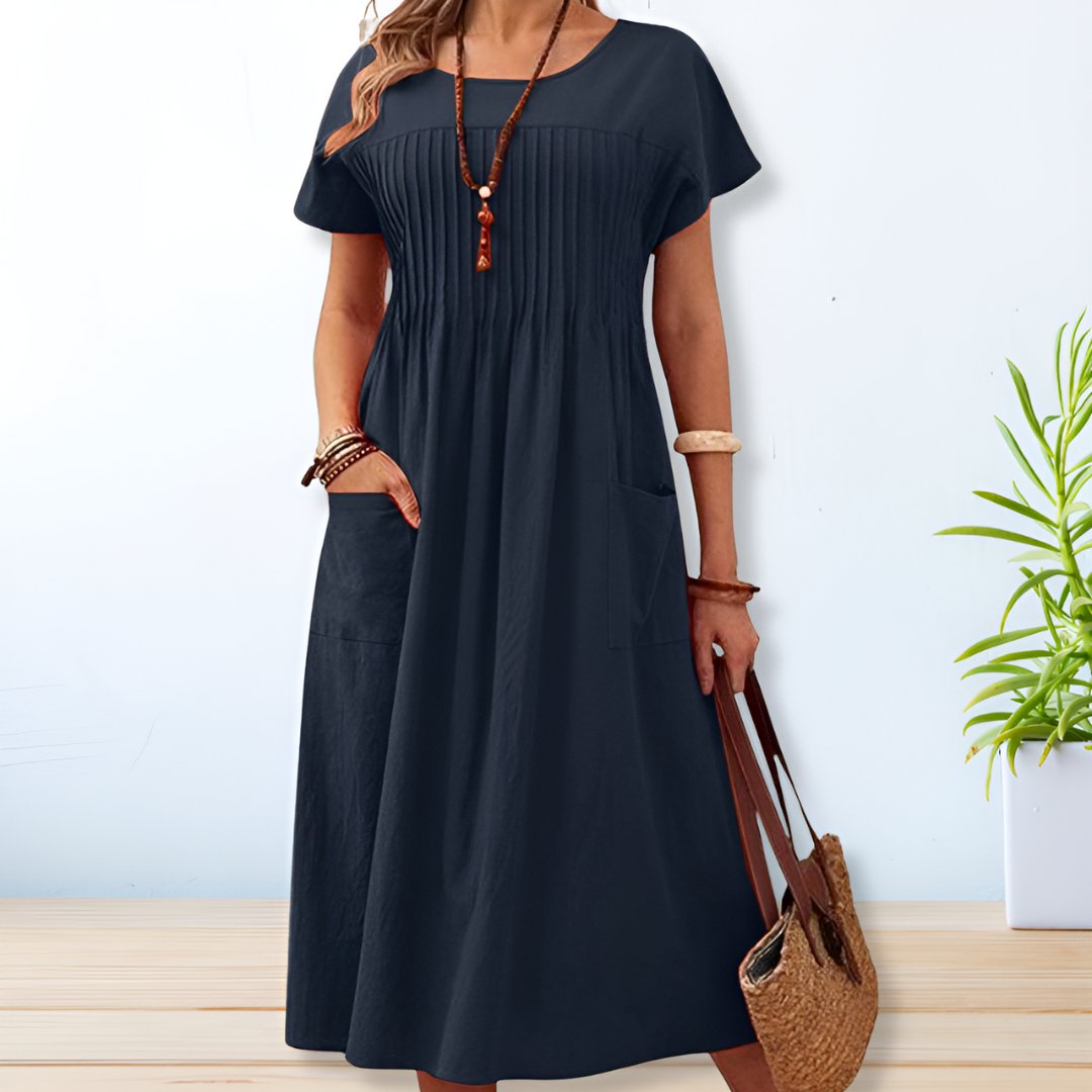 Brittany - Chic Midi Dress