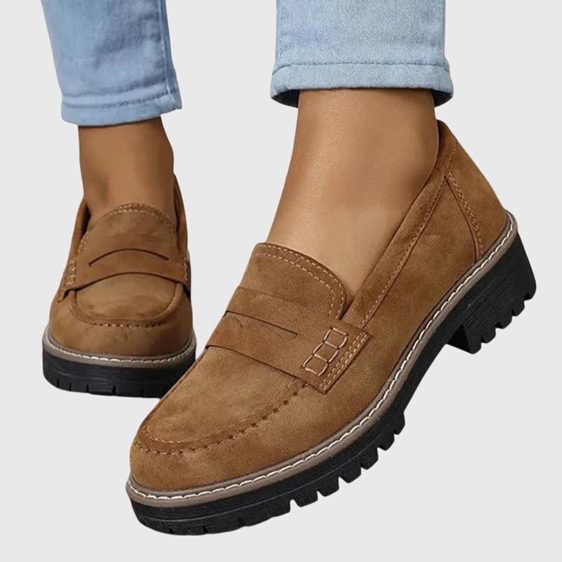 Destiny - Chic Suede Loafers