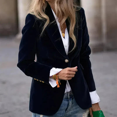 Savannah - Timeless Velvet Blazer