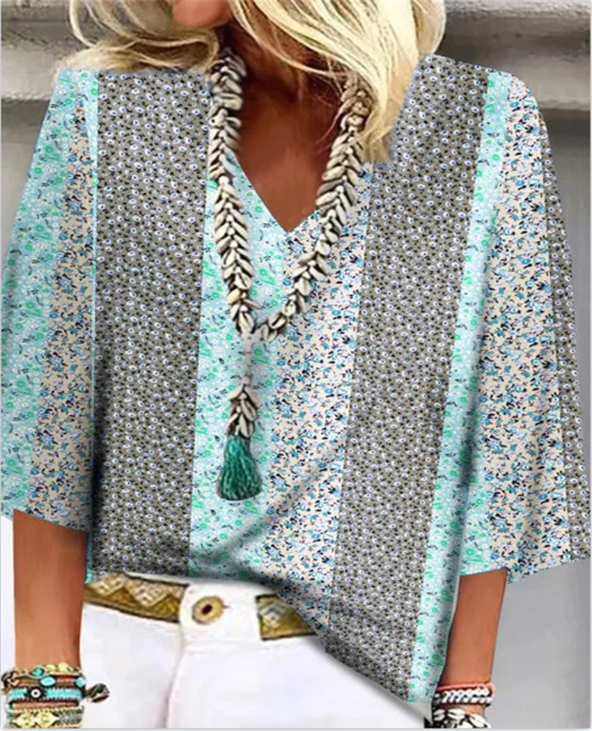 Anika - Breezy Floral Blouse