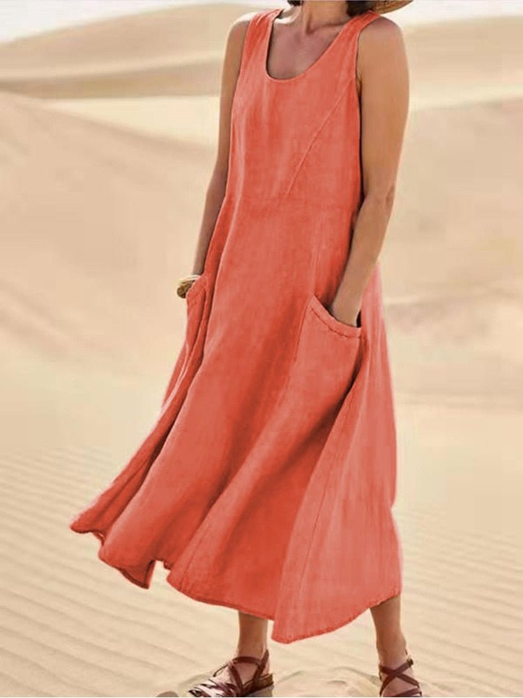 Clarisse - Effortless Summer Midi Dress