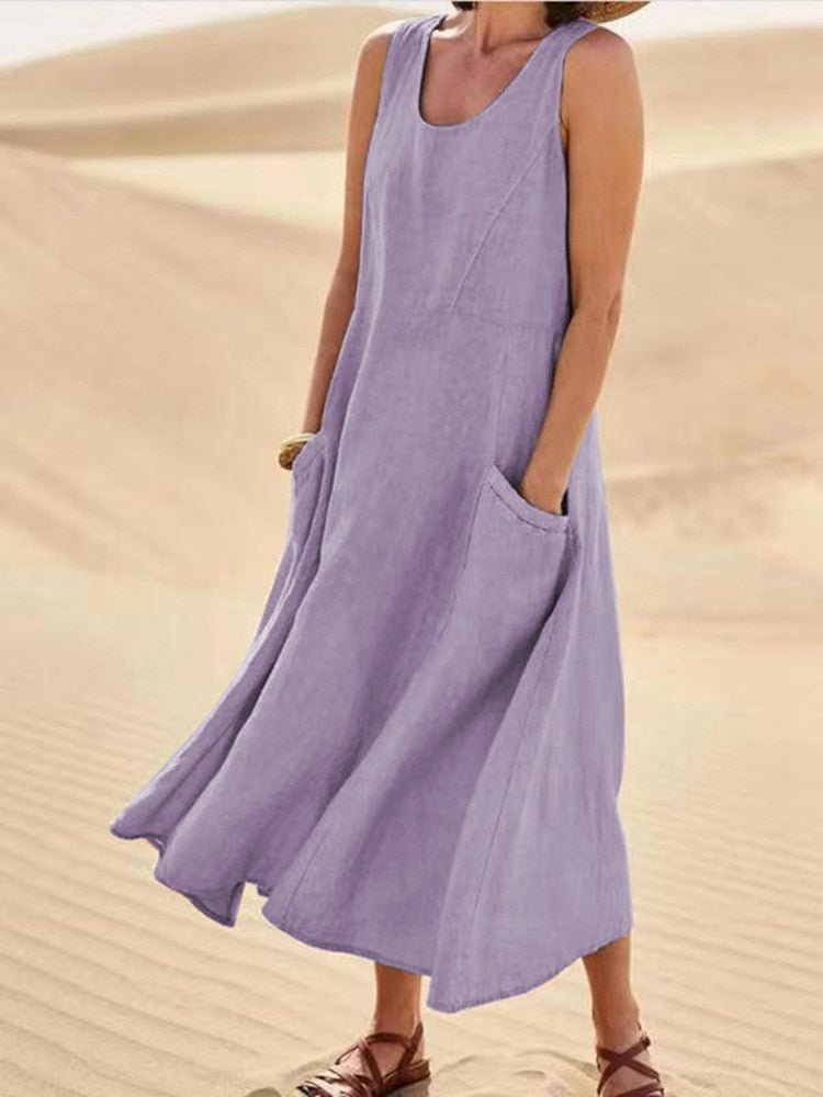 Clarisse - Effortless Summer Midi Dress