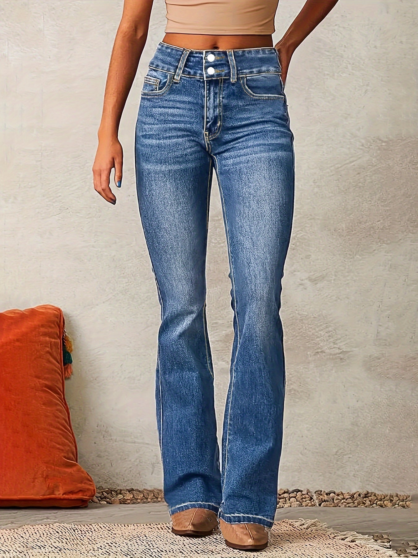 Luna - Timeless High-Waisted Flares