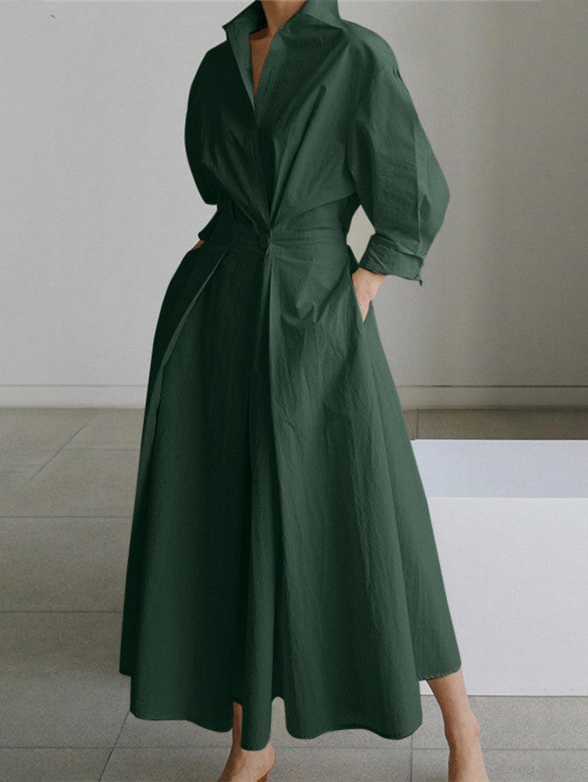 Siena - Elegant Midi Dress