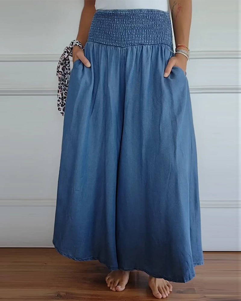 Sage - Flattering Wide-Leg Pants