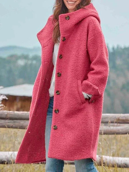 Meryl - Comfy Cotton Blend Coat