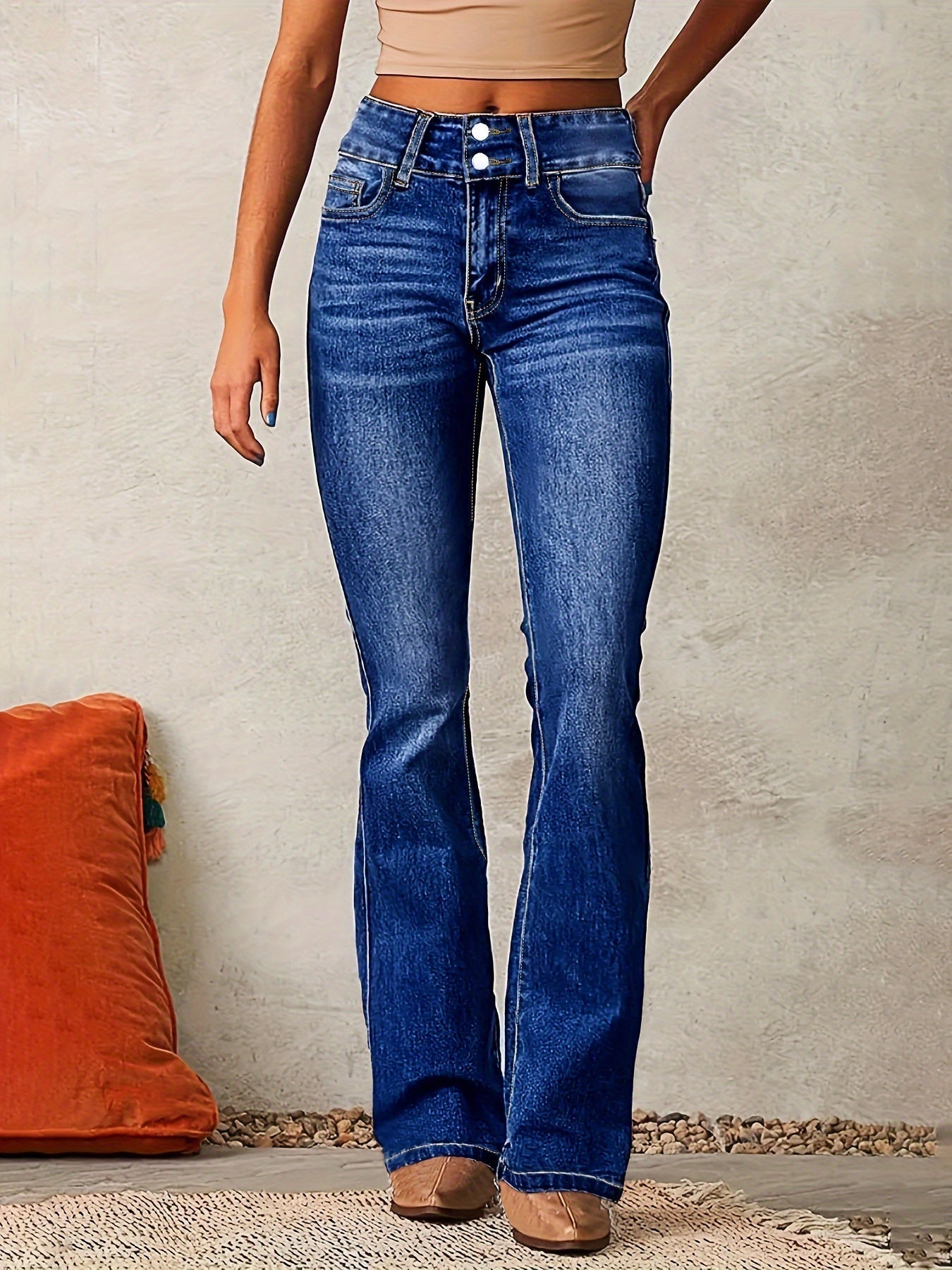 Luna - Timeless High-Waisted Flares