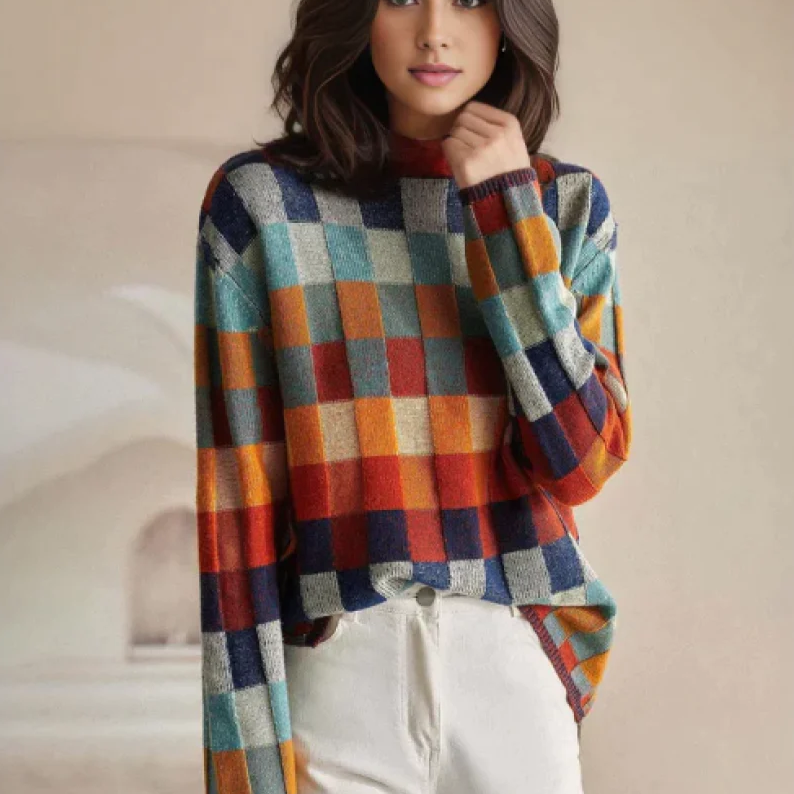 Elise - Soft Cashmere Turtleneck Sweater