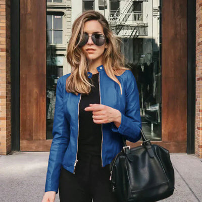 Abigail - Luxurious Italian Leather Jacket