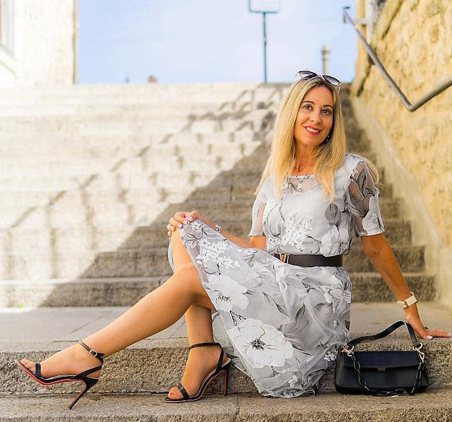 Chandra - Effortless Floral Dress
