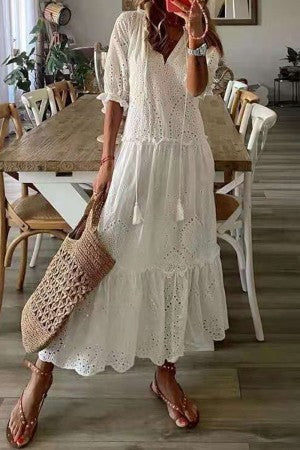 Chanty - Boho Floral Maxi Dress