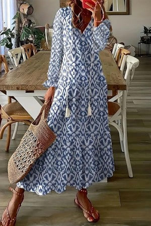 Chanty - Boho Floral Maxi Dress